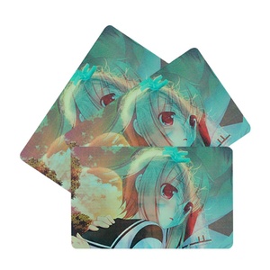 Carte d'<span class=keywords><strong>image</strong></span> 3D PET étanche drôle Usine d'impression personnalisée PVC 2 images Flip 3d Carte lenticulaire - Product Image 5