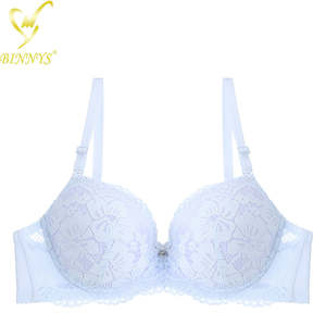 Binnys venta al por mayor Floral Womens <span class=keywords><strong>Brallette</strong></span> alta calidad Nylon C Copa señoras ropa interior Sexy Lencería encaje Underwire Soutien Gorge - Product Image 4