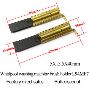 Brosses de carbone de moteur de machine à laver à longue durée de vie à double couche dans les pièces d'appareils ménagers - Product Image 2