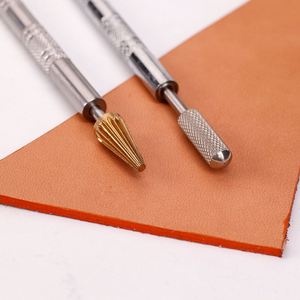 Applicateur de teinture et de colle pour bords DIY, outil de peinture rapide pour le cuir, double tête en laiton - Product Image 5