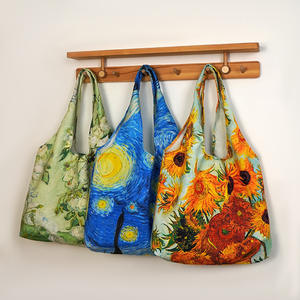 Van Gogh Art Art Design di fama mondiale per studenti di sesso femminile con cerniera di grande capacità - Product Image 2