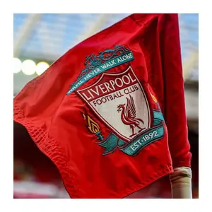 FC Flags Soccer Merchandise Gifts You'll Never Walk Alone 3x5 ft Red Custom Size Popular Flag