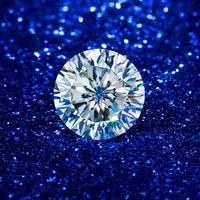 Moissanite en vrac de laboratoire, qualité supérieure, 0,1-10 carats, coupe parfaite, couleur D, pureté VVS1, certifiée, effet de jeu de couleurs et de feu, vente en gros fabricant