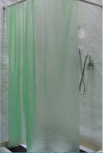 3D Effet Cube D'<span class=keywords><strong>eau</strong></span> <span class=keywords><strong>EVA</strong></span> Imperméable Anti-Bactérien Anti-Moisissure Salle De Bain Rideau De Douche avec 12 crochets En Plastique - Product Image 6
