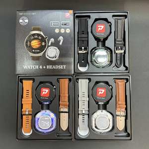 D21 4-in-1 Smartwatch Oordopjes IP67 Waterdicht Smartwatch Giftset voor Heren - Product Image 2