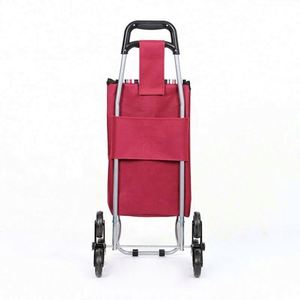 Chariot de courses portable le plus vendu, sac de transport pliable avec roues pour les courses - Product Image 6