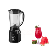 Blender Mini elektrik 1,5 l dengan 2 kecepatan dan toples plastik kecepatan bervariasi dan wadah plastik untuk penggunaan rumah tangga