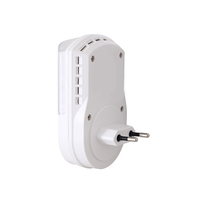 Pdlux PD-PIR2025 EU/US Plug LED Veilleuse avec Automatique Crépuscule à Dawn Sensor Enfants Veilleuse Électrique Plastique Blanc