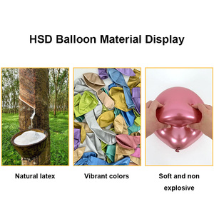 Nhà Máy Bán buôn <span class=keywords><strong>Inflatable</strong></span> kim loại dày 12 inch bóng Giới tính không khí sáng Chrome sinh nhật đảng trang trí Chrome Latex bóng - Product Image 3