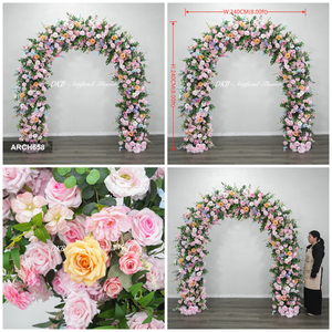Factory Wholesale Wedding <b>Flowers</b> Arch for party Birthday Decorative Artificial <b>Flower</b> Arch - Product Image 3