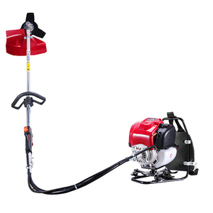 Débroussailleuse professionnelle 52 cm³ à deux temps, en métal, à fixation latérale, pour l'entretien des pelouses, outils de jardinage DIY, double sangle d'épaule - Product Image 5