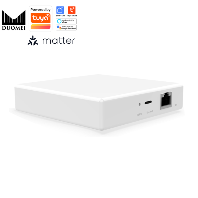 Smart Wired Gateway Pro (Matter Gateway) THP10-Z-X TUYA Matter Zigbee Wired Gateway Smartlife App Control Smart Hub