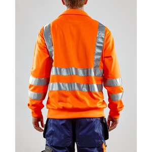 BLAKLADER - 335819745300XXS Sudadera Hi-Vis Naranja-EAN 7330509423653 ROPA DE TRABAJO DE LA HI-VIS - Product Image 3