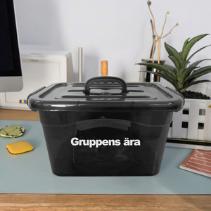 Ensemble de bacs de rangement modulaires en plastique PP empilables transparents pour garde-manger, placard et armoire de cuisine - Product Image 2