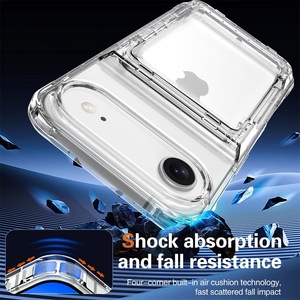 Nouveau emplacement pour carte <span class=keywords><strong>à</strong></span> <span class=keywords><strong>clapet</strong></span> adapté aux étuis de téléphone minimalistes de la série Iphone 17/Air/Pro/Pro Max matériau anti-chute conception personnalisée - Product Image 4