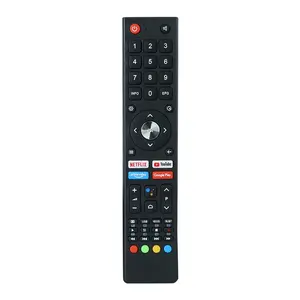Pour JVC <span class=keywords><strong>CHIQ</strong></span> RM-C3362 RM-C3367 RM-C3407 télécommande en plastique HD Android TV avec code fixe sans fonction vocale - Product Image 1