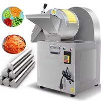 Commerciële Elektrische Multifunctionele Groentechopper Aardappelsnijder Automatische Groentesnijder