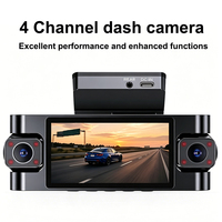 Cámara Inteligente LTE con IA para Vehículos - Grabación 4K UHD con Cobertura 360°, GPS, WIFI, DMS, ADAS, Alerta de Colisión, Vigilancia para Taxis y Vehículos de Transporte Compartido