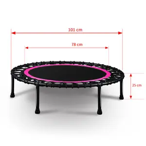 Wholesale Mini Trampolim Adulto Fitness Exercise Weight Loss Workout Trampoline For Adults