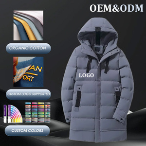 Venta directa de fábrica, abrigo grueso con capucha de gran tamaño barato, Chaqueta personalizada, chaqueta acolchada Exterior, chaqueta de invierno para hombre al aire libre - Product Image 1
