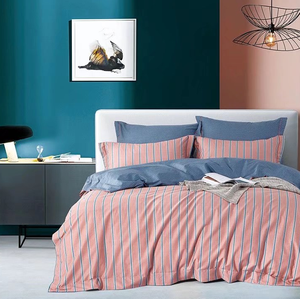 デジタルプリント綿100% 300スレッドカウント羽毛布団カバーラグジュアリーデザイン掛け布団セット寝具セット - Product Image 4