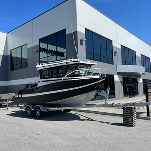 Bote de Remo de Aluminio de 8.5m/27 pies, Fabricado en China, Embarcación de Pasajeros Soldada para Deporte y Recreación, con Motor, en Venta - Product Image 1