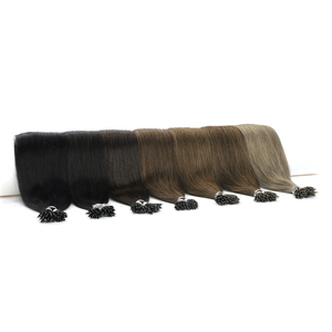 Extensiones de Cabello con Anillos Nano de Alta Calidad, Cabello Humano Remy, Liso y Sedoso, Sin Caída, Larga Duración, para Mujeres Blancas, Entrega Rápida - Product Image 2