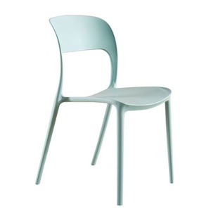 Chaises de <span class=keywords><strong>salle</strong></span> <span class=keywords><strong>à</strong></span> <span class=keywords><strong>manger</strong></span> en plastique design moderne bon marché colorées empilables d'extérieur en PP pour restaurant et café vente en gros - Product Image 6