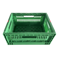 Caisse de rangement pour légumes en plastique PP écologique, robuste, recyclable, pliable et ventilée