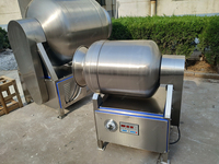 Machine à mariner les ailes de poulet sous vide avec agitation stable pour une marinade rapide dans les friteries