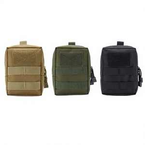 Tactical Ammo Pouch <b>MOLLE</b> Zipper Utility <b>Bag</b> Outdoor Hunting Toiletry <b>Bag</b> Waterproof Nylon Softback Unisex - Product Image 2