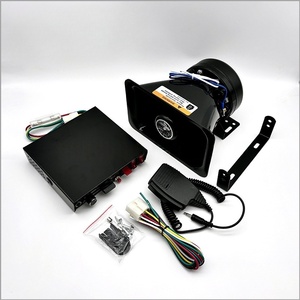 Sirena, Bocina para Auto, Megáfono de Alarma, Sirena de 100W con Controlador para Vehículos de Rescate, Alarma para Auto, Megáfono de Alarma - Product Image 2
