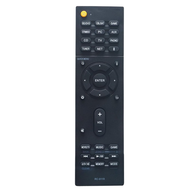 RC-911R Replace Remote Applicable for Onkyo AV Receiver HT-R695 TX-NR656 TX-RZ610 TX-NR555 TX-RZ710 TX-RZ810 TX-NR757 TX-RZ720