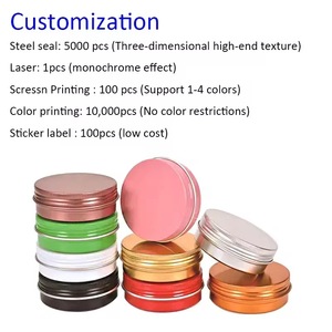 Envases de lujo para crema de manos de 100g 2oz, 10 y 20 litros, con bomba y tapas. - Product Image 6