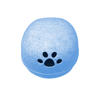 Nid en feutre en forme d'oeuf pour animaux de compagnie pour chats fournitures d'animaux chien chat lit grotte sac de couchage