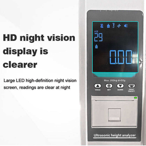 Máquina <span class=keywords><strong>de</strong></span> báscula <span class=keywords><strong>de</strong></span> altura y peso humano <span class=keywords><strong>de</strong></span> cuerpo <span class=keywords><strong>de</strong></span> alta precisión con báscula <span class=keywords><strong>de</strong></span> altura y peso <span class=keywords><strong>de</strong></span> tecnología ultrasónica - Product Image 4