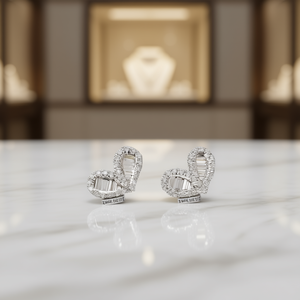 Mini aretes con forma de corazón para mujer, minimalistas, lindos, para uso diario, accesorios de moda - Product Image 2