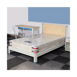 Vente en gros bon marché Cadre de <span class=keywords><strong>lit</strong></span> en métal pour lits jumeaux blancs Cadre en <span class=keywords><strong>fer</strong></span> <span class=keywords><strong>forgé</strong></span> <span class=keywords><strong>Lit</strong></span> en métal pour lits jumeaux - Product Image 5