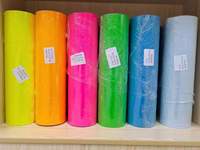 Film adhésif PU pour impression par sublimation Baiyin personnalisé 50cm*25m, facile à découper, autocollants pour presse à chaud, rouleaux de vinyle de transfert thermique textile