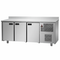 Congélateur industriel à refroidissement par air S2000 Série 600, armoire frigorifique de comptoir à trois portes