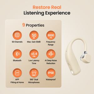 Melhor 16 50 Canais Secure Fit <span class=keywords><strong>Hearing</strong></span> <span class=keywords><strong>Aid</strong></span> Programável com App Invisível e Carregável nas Filipinas - Product Image 4