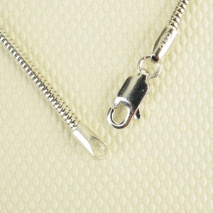 <span class=keywords><strong>925</strong></span> Sterling Silver 2 millimetri 3 millimetri Hollow Rotonda Della Catena Del Serpente Dei Monili - Product Image 2