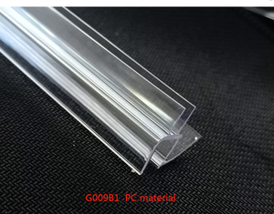 Pantalla de <span class=keywords><strong>ducha</strong></span> de fábrica, tira de sellado de PVC/PC de plástico de <span class=keywords><strong>goma</strong></span> para sello de puerta de vidrio de <span class=keywords><strong>Ducha</strong></span> - Product Image 5