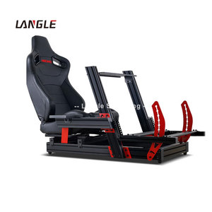 Precio de fábrica OEM Palanca Secuencial <span class=keywords><strong>Simracing</strong></span> DIY 4080 perfil de aluminio Sim Rig chasis marco coche juego simulador de conducción - Product Image 1