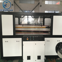Tuyau de PVC de rendement élevé faisant la ligne d'extrusion de tuyau de PVC de machine