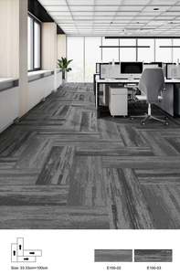 Losetas de Alfombra de PP Comerciales de Fácil Instalación, Alfombra Cuadrada para Oficina, Hotel, Sala de Billar, Dormitorio - Product Image 4