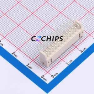 S24B-PHDSS(LF)(SN) Wire-to-Board Pin Header Bent Lead Through Hole,P=2mm Connector 2x12P 2mm Right Angle Insert PHD - Product Image 2