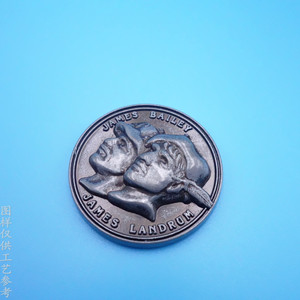 Étiquette métallique en alliage de zinc, gaufrée en 3D, pour emballage de boissons, durable, pour vin et autres boissons - Product Image 1