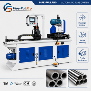 cnc pipe cutting machine MC-350CNC PLC Control Automatic Metal Circular <b>Saw</b> for Multi-Length Furniture Pipe Cut - Product Image 1