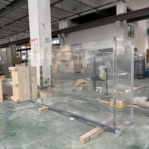 Harga pabrik murah kustom kualitas tinggi modis tangki ikan besar akuarium untuk ikan - Product Image 2